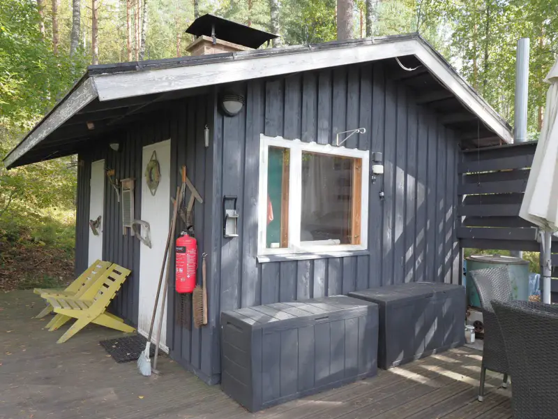 Mökki ~20 m² (1963) + rantasauna + aitta, 2 010 m², Sulkajärvi — Salmentaka / Pälkäne — 10