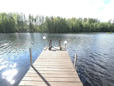 Mökki ~20 m² (1963) + rantasauna + aitta, 2 010 m², Sulkajärvi — Salmentaka / Pälkäne — 1
