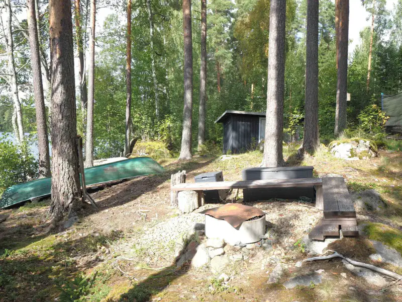 Mökki ~20 m² (1963) + rantasauna + aitta, 2 010 m², Sulkajärvi — Salmentaka / Pälkäne — 18