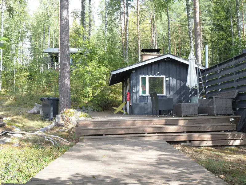 Mökki ~20 m² (1963) + rantasauna + aitta, 2 010 m², Sulkajärvi — Salmentaka / Pälkäne — 15
