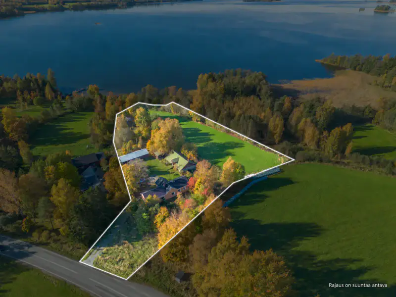 Maison en rondins ~150 m² (1901) + grange et aitta, 1,4 ha et 50 m de rive sur le Mallasvesi — Harhala / Pälkäne — 6