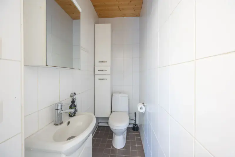 Maison en rondins ~150 m² (1901) + grange et aitta, 1,4 ha et 50 m de rive sur le Mallasvesi — Harhala / Pälkäne — 15