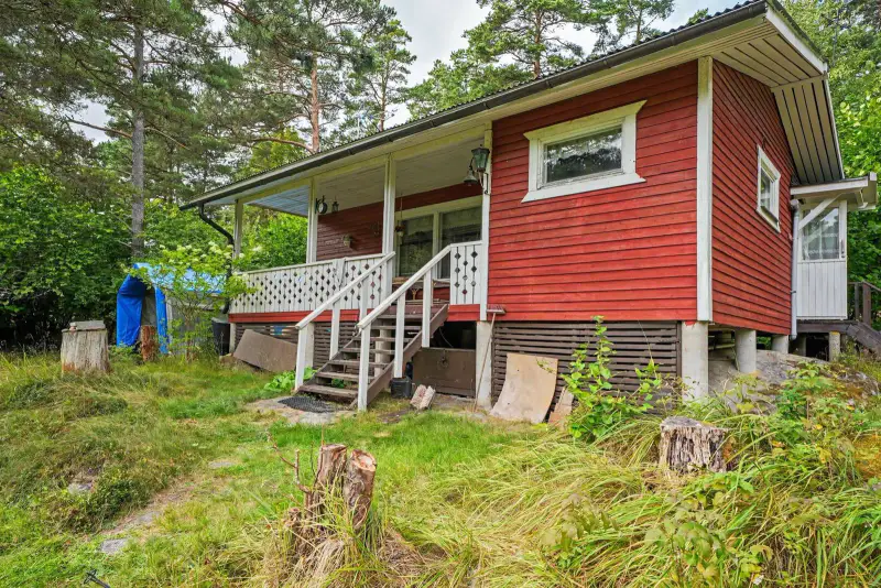 Chalet 1974, 41 m², rive mer privée, 17 740 m² — Ängholm, Houtskari (Parainen) — 13