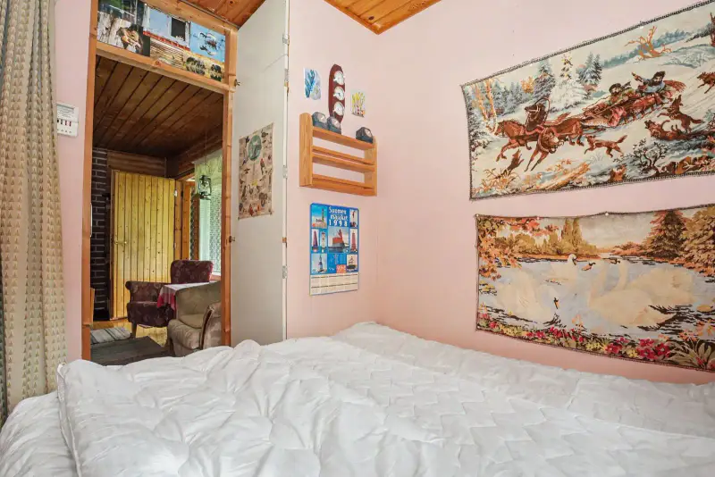Chalet 1974, 41 m², rive mer privée, 17 740 m² — Ängholm, Houtskari (Parainen) — 17