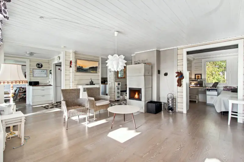 Maison/mökki 93 m² (2013) mer, ~220 m rive, 18 730 m² presqu’île — Kirjala / Parainen — 7