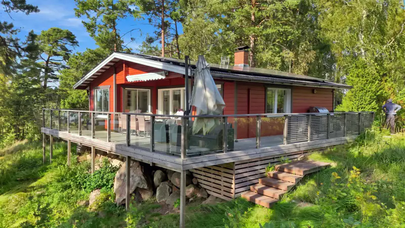 Maison/mökki 93 m² (2013) mer, ~220 m rive, 18 730 m² presqu’île — Kirjala / Parainen — 6