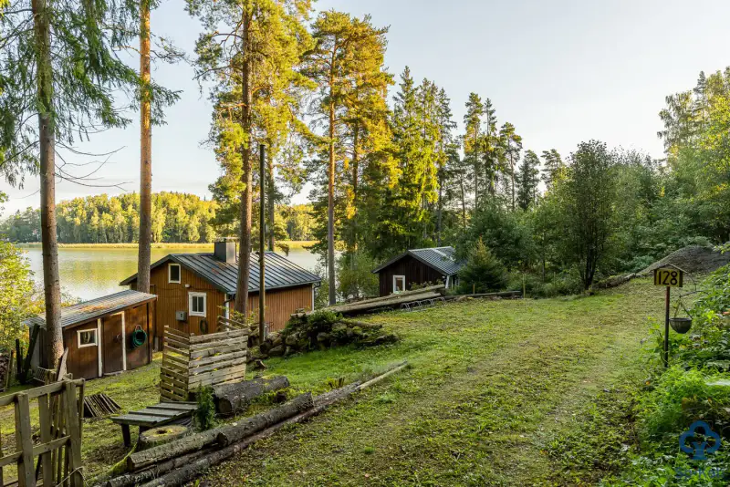 Deux mökki 1950s + sauna, ~37 m rive mer, vesijättö — Parainen — 6