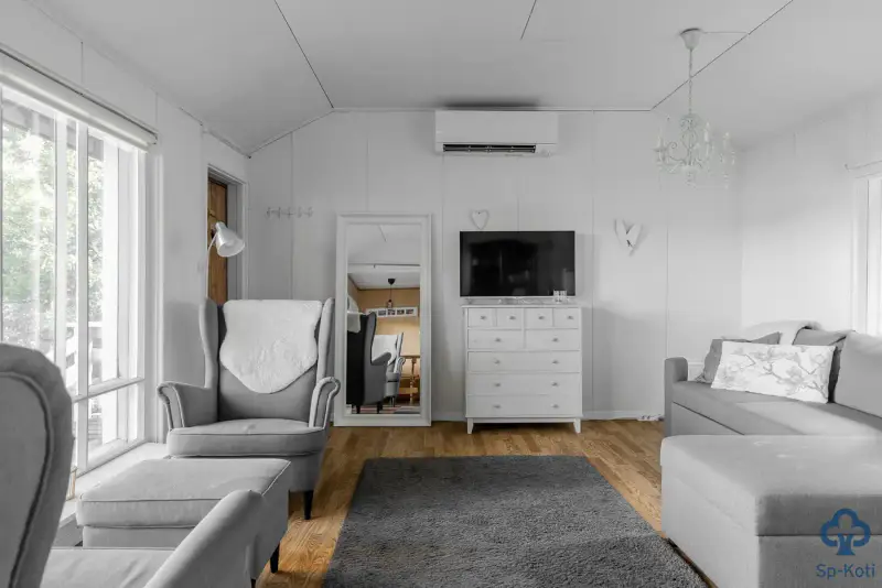 Deux mökki 1950s + sauna, ~37 m rive mer, vesijättö — Parainen — 17