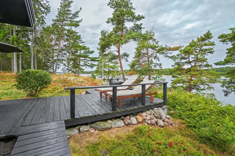 Ensemble Homanholma ~36 m² + sauna 2026, 270 m rive, 1,1 ha — Houtskari — 10