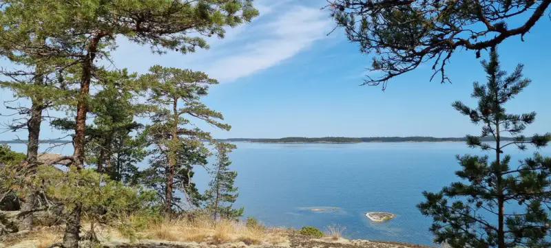 Terrain île ~7,1 ha, droit RA1 200 m², ~400 m rive Haraskärsfjärden — Haraskär / Nauvo / Parainen — 16