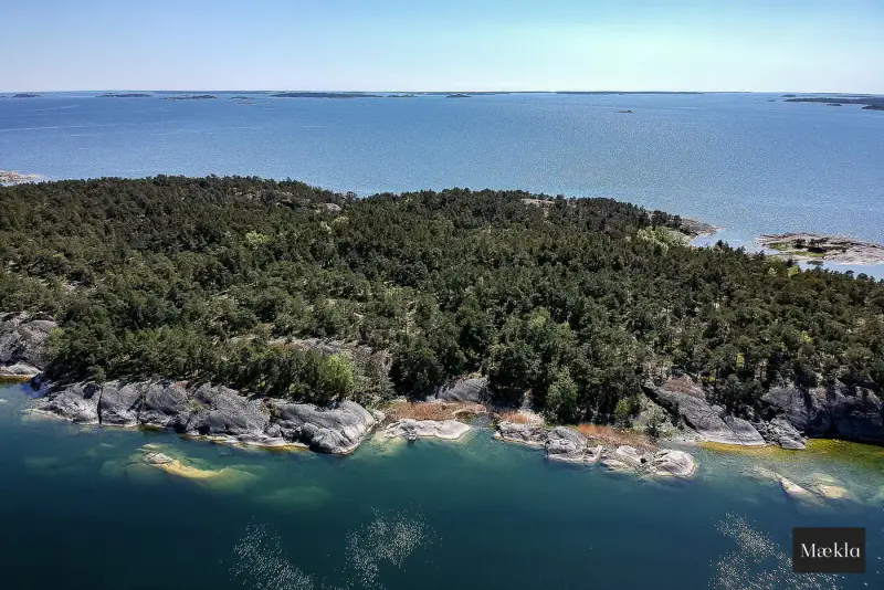 Terrain île ~7,1 ha, droit RA1 200 m², ~400 m rive Haraskärsfjärden — Haraskär / Nauvo / Parainen — 3