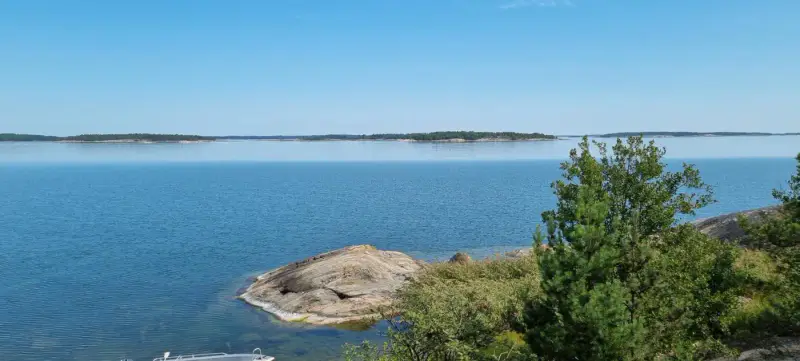 Terrain île ~7,1 ha, droit RA1 200 m², ~400 m rive Haraskärsfjärden — Haraskär / Nauvo / Parainen — 17