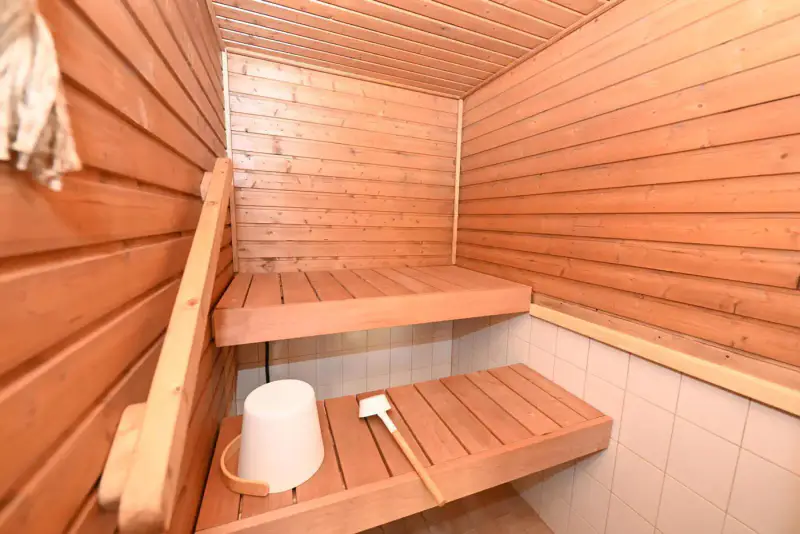Maison bois ~100 m² (1991) + rantasauna 2018, 15 934 m², rive privée — Pello — 18