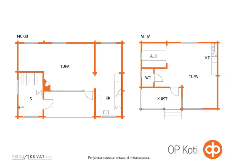 Chalet rénové, 40 m², rive privée Pyhitty, 2 200 m² — Pieksämäki — 2