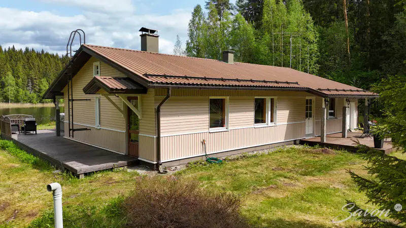 Maison ~115 m² (1994) + sauna, 5 930 m² rive Käpry — Jäppilä / Pieksämäki — 10