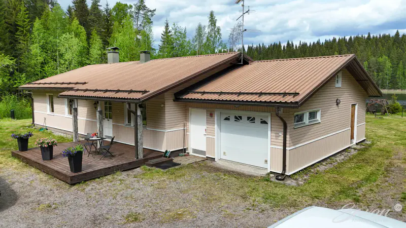 Maison ~115 m² (1994) + sauna, 5 930 m² rive Käpry — Jäppilä / Pieksämäki — 8