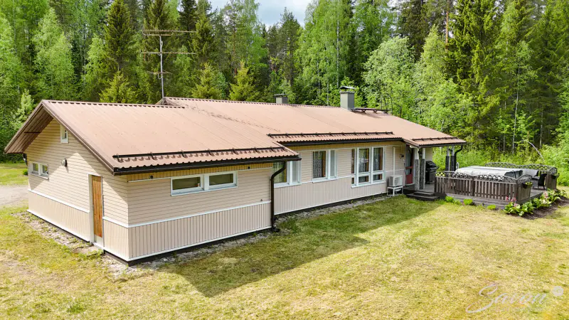 Maison ~115 m² (1994) + sauna, 5 930 m² rive Käpry — Jäppilä / Pieksämäki — 6