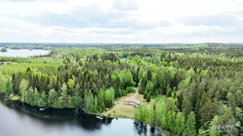 Maison ~115 m² (1994) + sauna, 5 930 m² rive Käpry — Jäppilä / Pieksämäki — 3