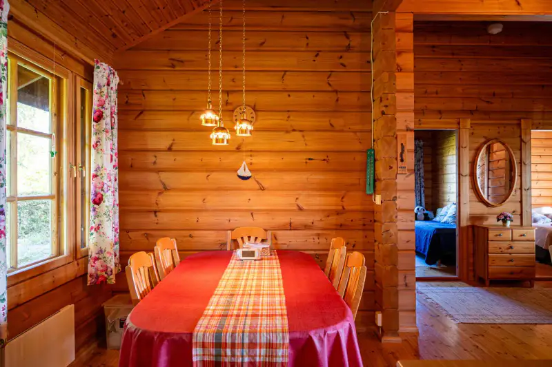 Villa bois ~69 m² + sauna Nestori ~35 m² (2000), 1 580 m² — Itäinen Lammassaari / Pietarsaari — 11
