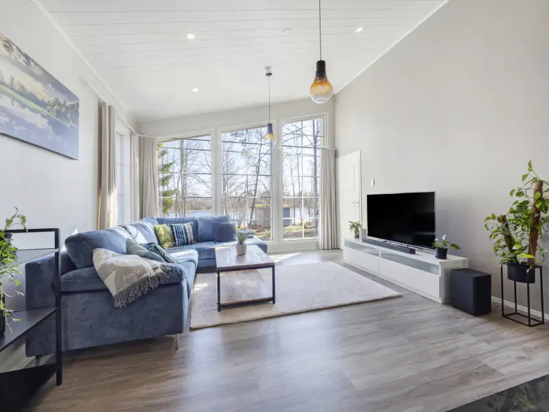 Maison ~80 m² (2021) + rantasauna, 2,8 ha (~200 m rive), Höytiäinen — Polvijärvi — 11
