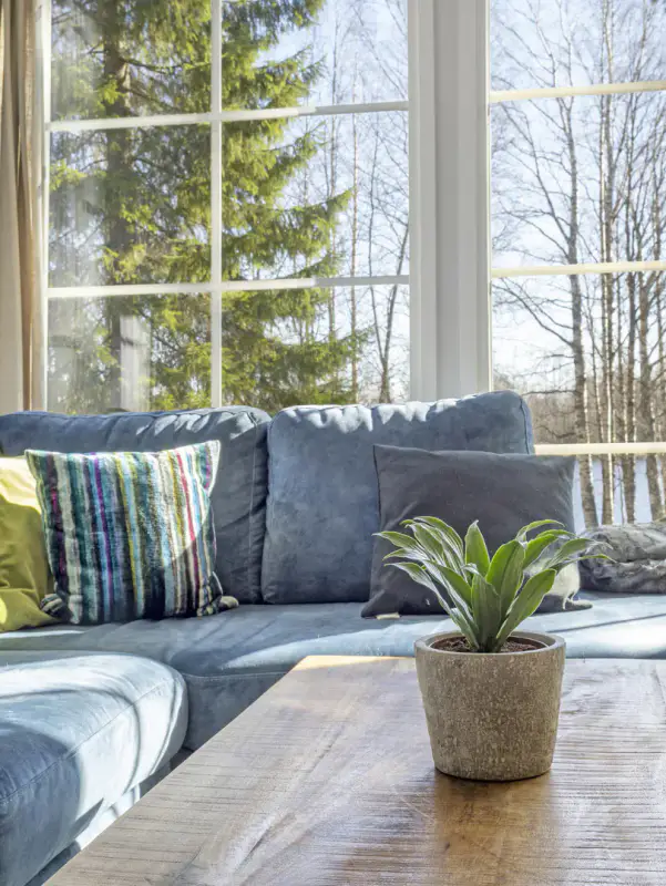 Maison ~80 m² (2021) + rantasauna, 2,8 ha (~200 m rive), Höytiäinen — Polvijärvi — 8