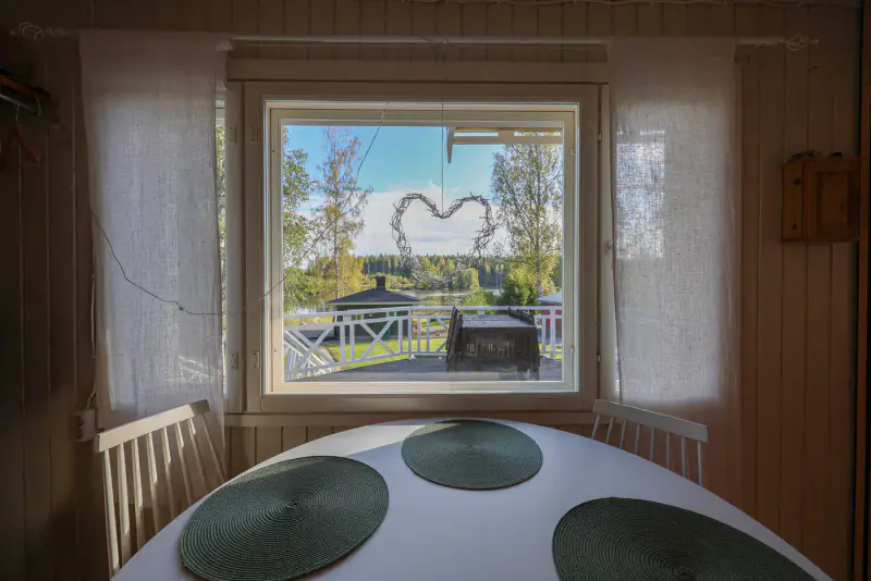 Complexe Valkjärvi : chalet + sauna 2017 + aitta 2025 — Pomarkku — 14