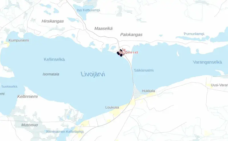 Ensemble Livojärvi ~2,1 ha : paritalo + hébergements + savusauna 2020 — Posio — 2