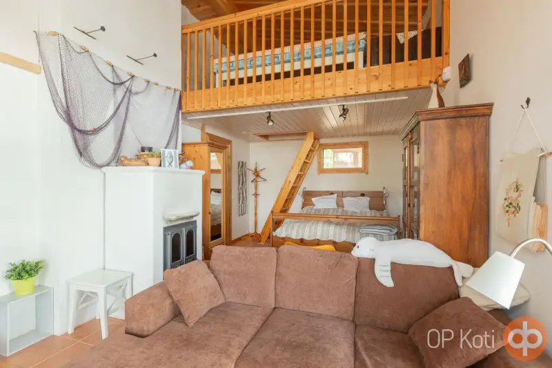 Deux mökki reliés par une terrasse (~73 m², 1975 + 2005) + sauna, 5 860 m² et rive privée rocheuse exposée ouest sur le Lietvesi (Saimaa) — Lintusalo / Puumala — 11