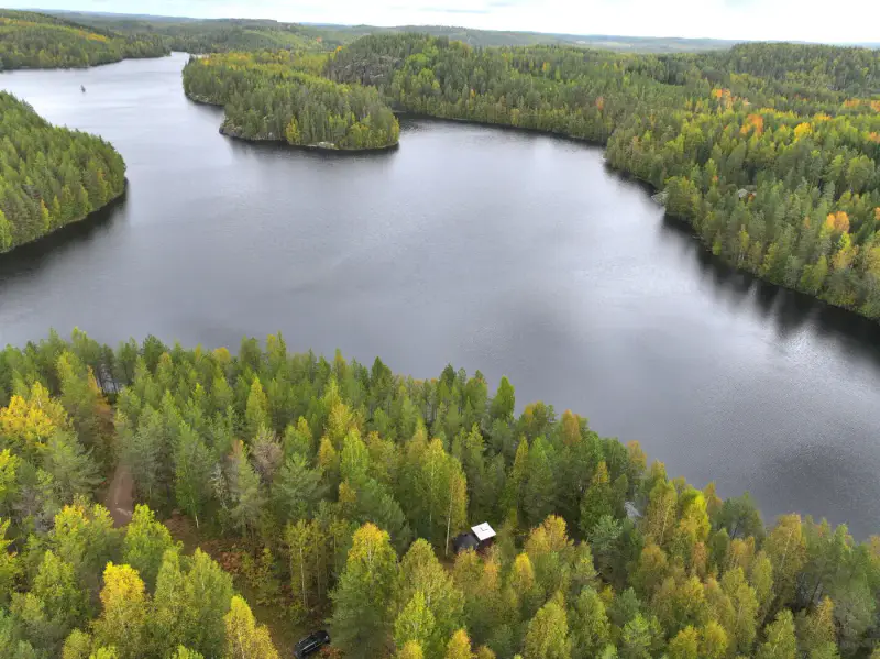 Mökki ~25 m² (2008) + sauna + vierasmaja, 6 050 m², Mykrä — Puumala — 7