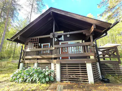 Mökki ~25 m² (2008) + sauna + vierasmaja, 6 050 m², Mykrä — Puumala — 1