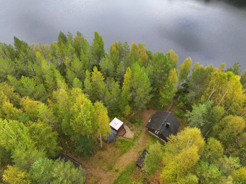 Mökki ~25 m² (2008) + sauna + vierasmaja, 6 050 m², Mykrä — Puumala — 3