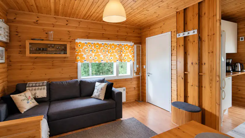 Mökki 1972 (24 m²) + aitta + rantasauna, 4 120 m² rive Saimaa — Viljakansaari / Puumala — 9