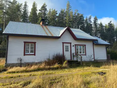 Ancienne maison en rondins de 80 m² à rénover sur 3,9 ha, rive privée sur le Korppisenjärvi — Puumala — 1