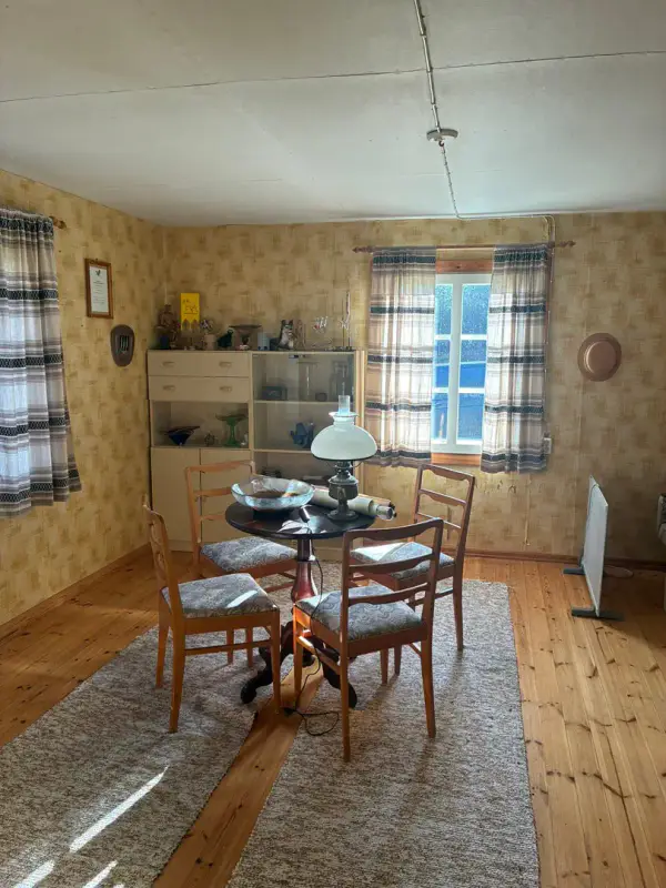 Ancienne maison en rondins de 80 m² à rénover sur 3,9 ha, rive privée sur le Korppisenjärvi — Puumala — 14