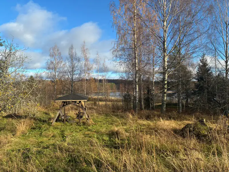 Ancienne maison en rondins de 80 m² à rénover sur 3,9 ha, rive privée sur le Korppisenjärvi — Puumala — 7