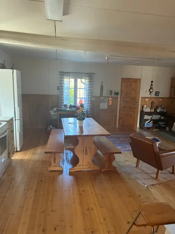 Ancienne maison en rondins de 80 m² à rénover sur 3,9 ha, rive privée sur le Korppisenjärvi — Puumala — 17