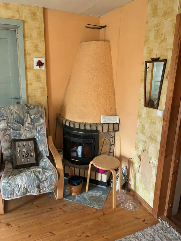Ancienne maison en rondins de 80 m² à rénover sur 3,9 ha, rive privée sur le Korppisenjärvi — Puumala — 15