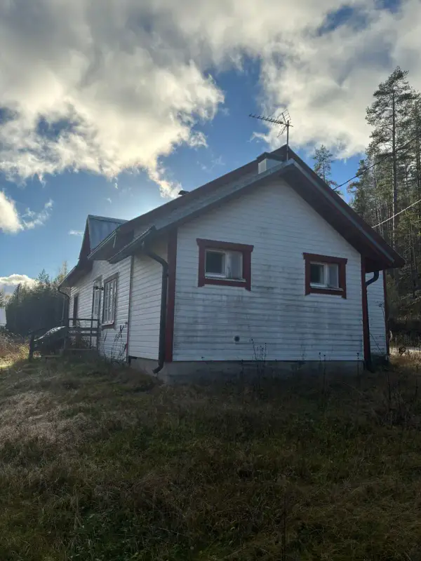 Ancienne maison en rondins de 80 m² à rénover sur 3,9 ha, rive privée sur le Korppisenjärvi — Puumala — 8