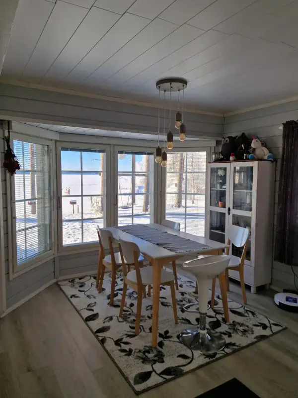 Villa Suvilahti ~152 m² (2016) + sauna bois, plage sable Parkkimajärvi, 6 240 m² — Parkkima — 15