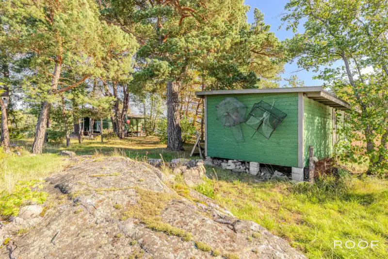 Île privée entière de 2 400 m² avec chalet ~52 m² (1977) — Norrgrund, archipel de Tammisaari — 18