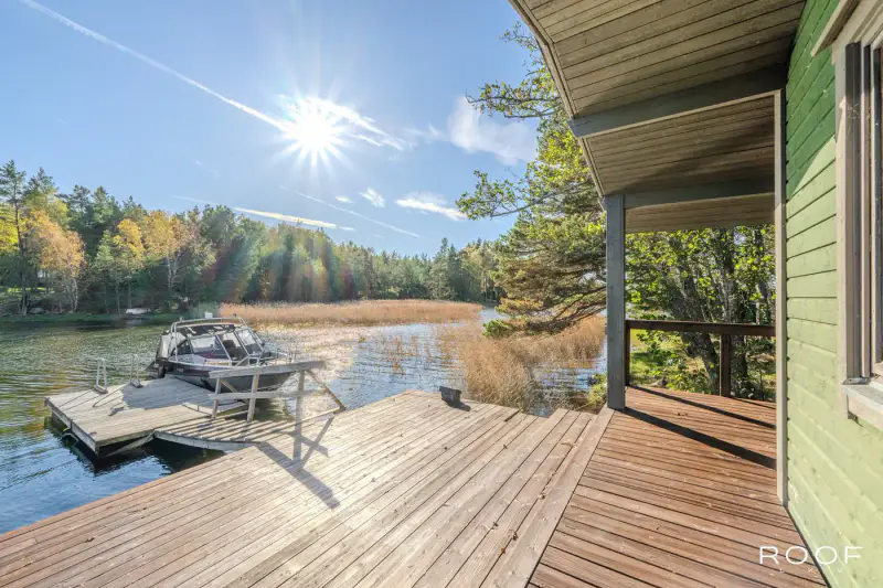 Île privée entière de 2 400 m² avec chalet ~52 m² (1977) — Norrgrund, archipel de Tammisaari — 7