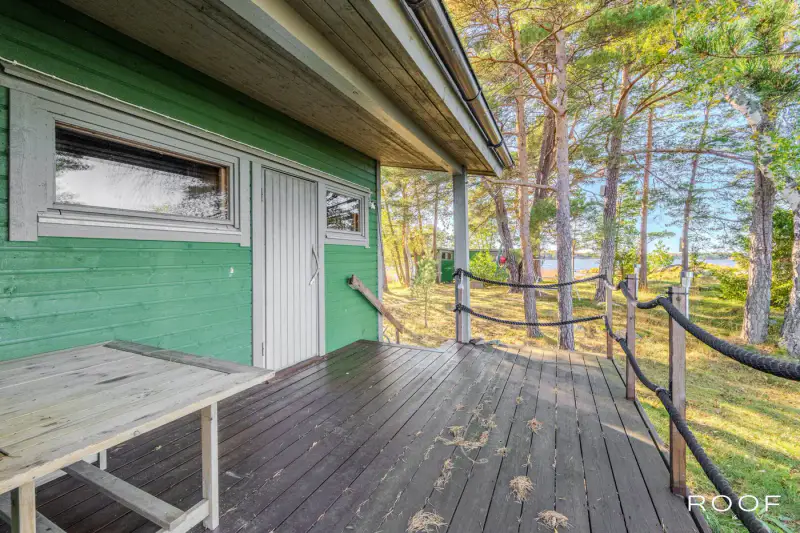 Île privée entière de 2 400 m² avec chalet ~52 m² (1977) — Norrgrund, archipel de Tammisaari — 16