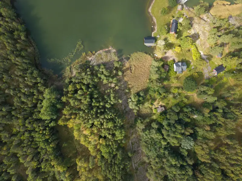 Ferme archipel ~120 m² (1915) + Lillstugan, 5,4 ha, Kivholmsfjärden — Norra Tvisäcken / Tammisaari — 4