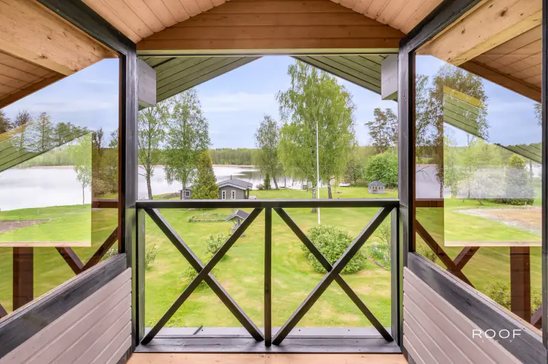 Hirsi omakotitalo ~161 m² (1990/2012) + rantasauna + vierasmökki, 1,98 ha, Gennarbyviken — Tammisaari — 10