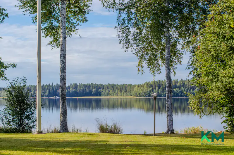 Maison neuve 2024 (~68 m²) + rantasauna, ~500 m rive Saimaa/Haukivesi, 3,8 ha — Vaahersalo / Rantasalmi — 3