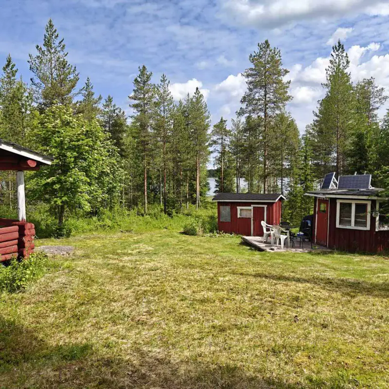 Mökki ~24 m² en rondins, rive lacustre, 19 900 m² — Kuha / Ranua — 3