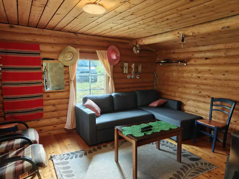 Mökki ~24 m² en rondins, rive lacustre, 19 900 m² — Kuha / Ranua — 12