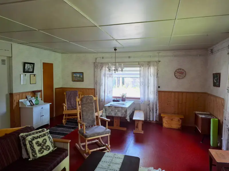 Maison 1950 + saunatupa, ~67 ha, rive Pikku-Kuukasjärvi — Ranua — 6