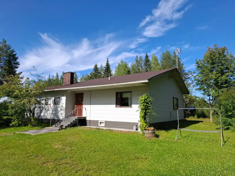 Maison 1950 + saunatupa, ~67 ha, rive Pikku-Kuukasjärvi — Ranua — 3
