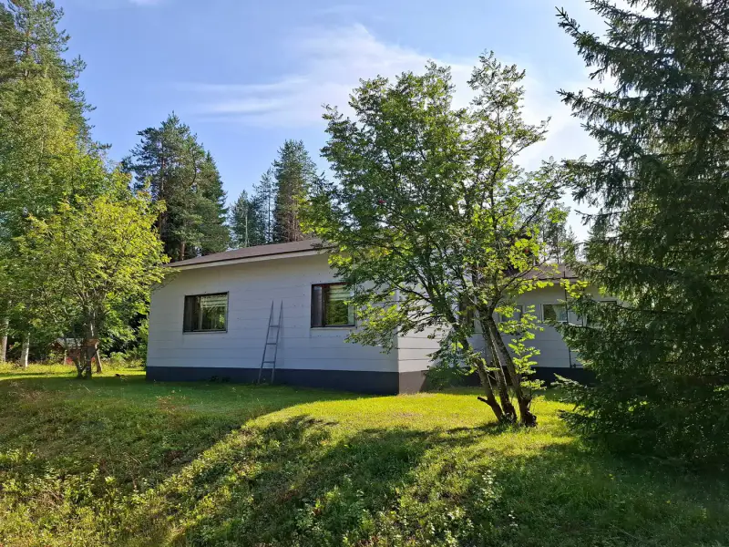Maison 1950 + saunatupa, ~67 ha, rive Pikku-Kuukasjärvi — Ranua — 4